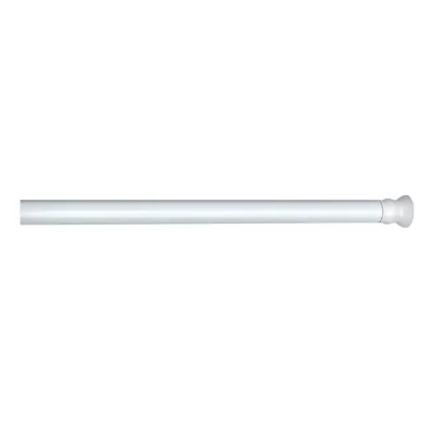 Bară/tijă telescopică pentru perdeaua de duș Wenko Shower Curtain Rod, alb