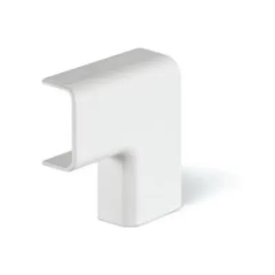 Unghi plann40x10mm 2 WAYS WHITE