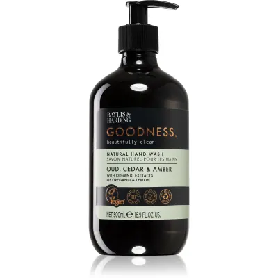 Baylis & Harding Goodness Oud, Cedar & Amber Săpun natural pentru mâini 500 ml