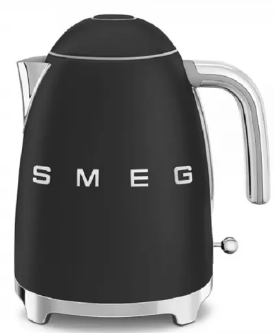 Fierbător electric Smeg - KLF03BLMEU, 2400W, 1.7 l, negru mat