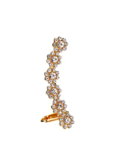 Cercel ear cuff - auriu - cu pietre - Marge
