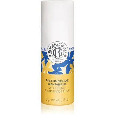 Roger & Gallet Vanille Soleil Wellbeing Solid Fragrance parfum compact pentru femei 5 g
