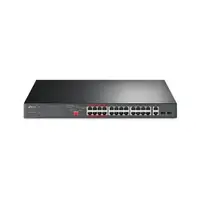 Switch 26 porturi Gigabit TP-Link TL-SL1226P, 10/100/1000 Mbps, 8.8 Gbps, SFP, PoE+, fara management