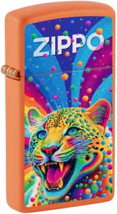 Brichetă Zippo Slim - Leopard