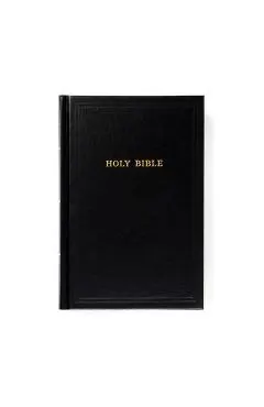 KJV Pew Bible, Black Hardcover: Holy Bible