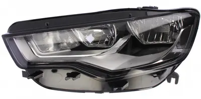 Far fata Stanga (H15 H7, electric, cu motor, culoare insert: negru) potrivit AUDI A6 ALLROAD C7, A6 C7
