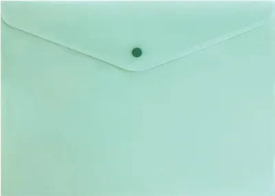 Mapă cu capsă Spree Pastel - A4, verde