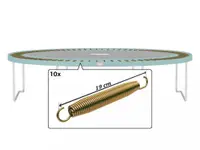 Set 10 arcuri Solo pentru trambulina Favorit