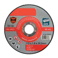 Cutting Disc Metal A60t Inox 115x1.0x22.2mm