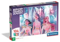 Puzzle pentru copii Clementoni de 104 piese - K-Pop Demon Hunters (varianta 4)