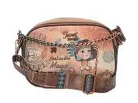 Geanta JANET DENESE multicolor, MAYA JOURNEY, din piele ecologica