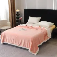 Patura Super Soft Cocolino cu Blanita, 200x230 cm – Eleganta si Caldura cu Model Sculptat cu Ploaie de Stele, Somon