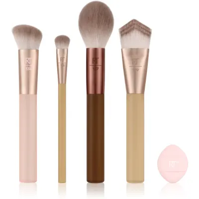 Real Techniques New Nudes Blurred Base Kit set perii machiaj 5 buc