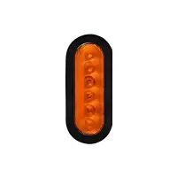 Lumini de marcaj galbene P.TIP53GALBEN-OFF ROAD: 6"/ 12V-24V/ IP 67 Rezistent la apa