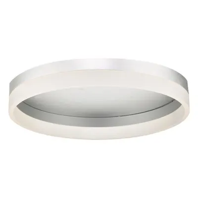 Lampa tavan Tybalt Flush Silver & Acrylic LED