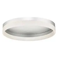 Lampa tavan Tybalt Flush Silver & Acrylic LED