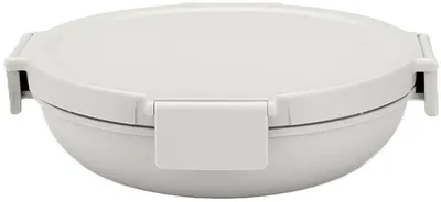 Cutie rotundă Brabantia - Make & Take, 1 L, gri deschis