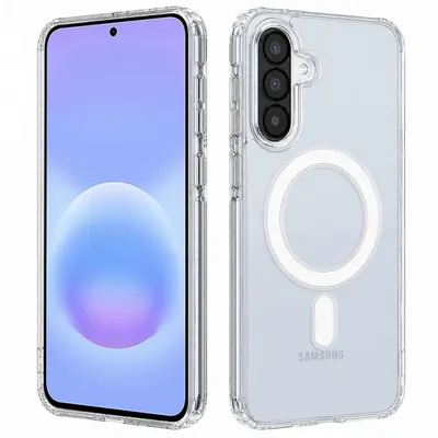 Husa MagSafe pentru Samsung Galaxy A57 5G, Techsuit, Pro, Transparenta