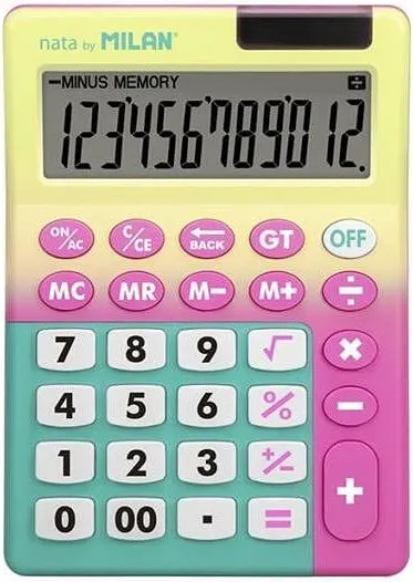 Calculator Milan Sunset - 12 cifre, asortiment