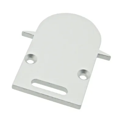 Profile end cap TBI round with longhole for cable