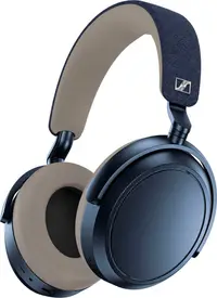 Căști wireless Sennheiser - Momentum 4 Wireless, ANC, albastre