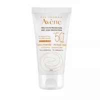 Crema minerala pentru protectie solara SPF 50+, 50 ml, Avene