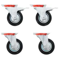 Gossi roti pivotante, 24 buc., 100 mm