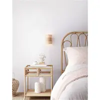 Plafoniera LUM Natural Rattan Cream Baza & Alb Plastic cable LED E27 1x12W 230V Fara bec IP20
