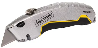 Cuțit de precizie Topmaster - Pro, 370153, tip trapez, 170 mm, 5 lame