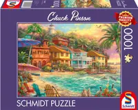 Puzzle Schmidt din 1000 piese - Viața de pe insulă