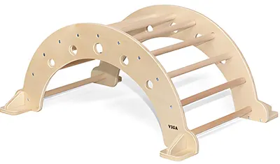 Cadru de cățărat din lemn Viga Toys - Montessori