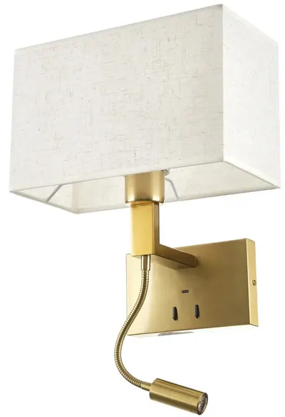 LED Aplică Elbulgaria - Andre, 4102BR, 3W, 3000K, bronz