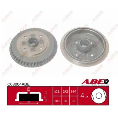 Tambur frana ABE C63004ABE