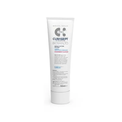 Curasept Pasta De Dinti Abrasione Biosmalto Mousse, 50 Ml