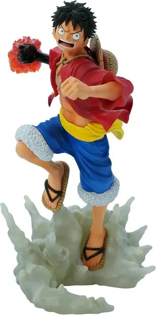 Statuetă ABYstyle Animation: One Piece - Luffy, 16 cm