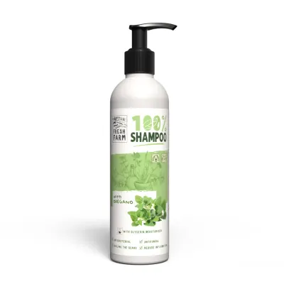 FRESH FARM Oregano, XS-XL, șampon câini, antibacterian / antifungic, flacon, 250ml
