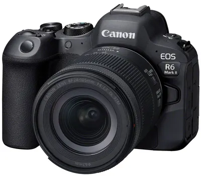 Cameră fără oglindă Canon - EOS R6 Mark II, RF 24-105mm, f/4-7.1 IS STM