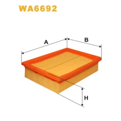 Filtru aer WIX FILTERS WA6692