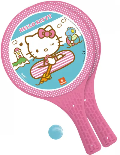 Set tenis de masa Mondo - Hello Kitty, Palete si bila, sortiment