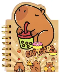 Carnet cu spirală Starpak – Kapibara, A7, 50 de file