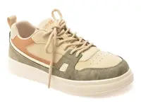 Pantofi sport GRYXX bej, 6813, din piele naturala