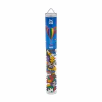 Set constructie Plus-Plus, tub 100 piese, culori standard