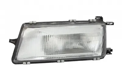 Far fata Stanga (H4, electric, fara motoras, culoare insert: negru) potrivit OPEL VECTRA A