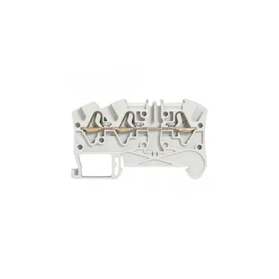 Clema sir Viking 3 - spring - 1 connect - 3 wires - pitch 6 - gri