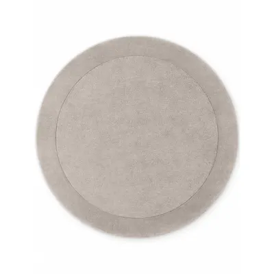 Covor gri țesut manual rotund din amestesc de lână ø 200 cm Kivi – Villeroy&Boch