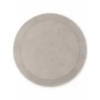 Covor gri țesut manual rotund din amestesc de lână ø 150 cm Kivi – Villeroy&Boch