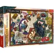 Puzzle Trefl 1000 Cum sa Iti Dresezi Dragonul Eroii