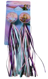 Set 2 ornamente ghidon biciclete copii, Disney Frozen