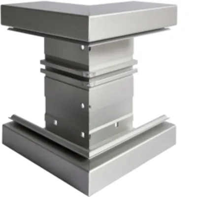 Cot exterior BRA65170B, aluminiu, 120mm, ELN