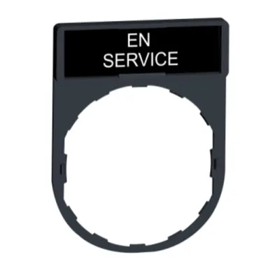 Suport Legenda 30 X 40 Mm cu Legenda 8 X 27 Mm cu Marcaj En Service